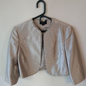 Tahari cropped jacket
